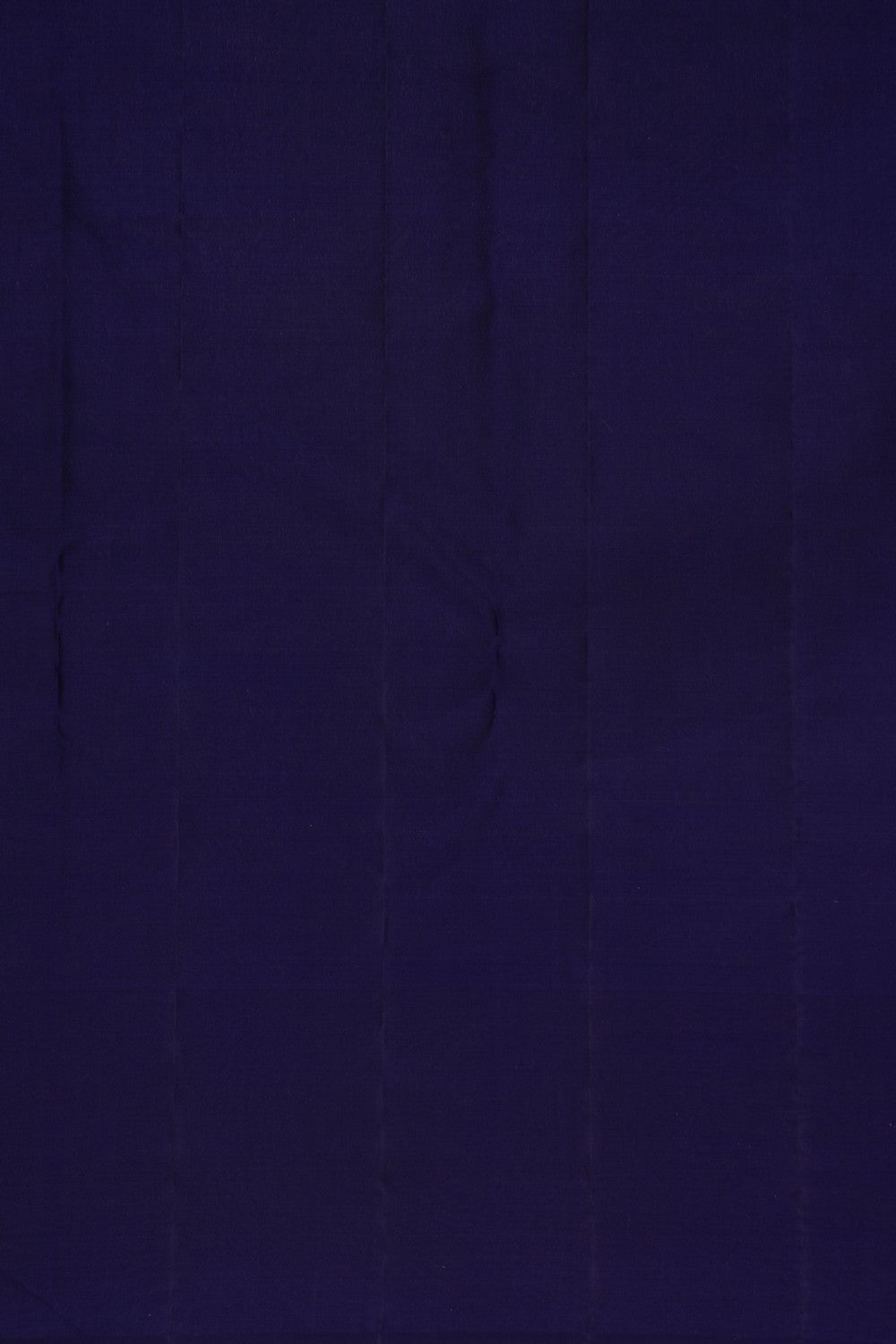 Image of Bird Perched Brocade Navy Blue Kanchipattu Saree